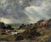 John Constable Branch hill Pond France oil painting artist